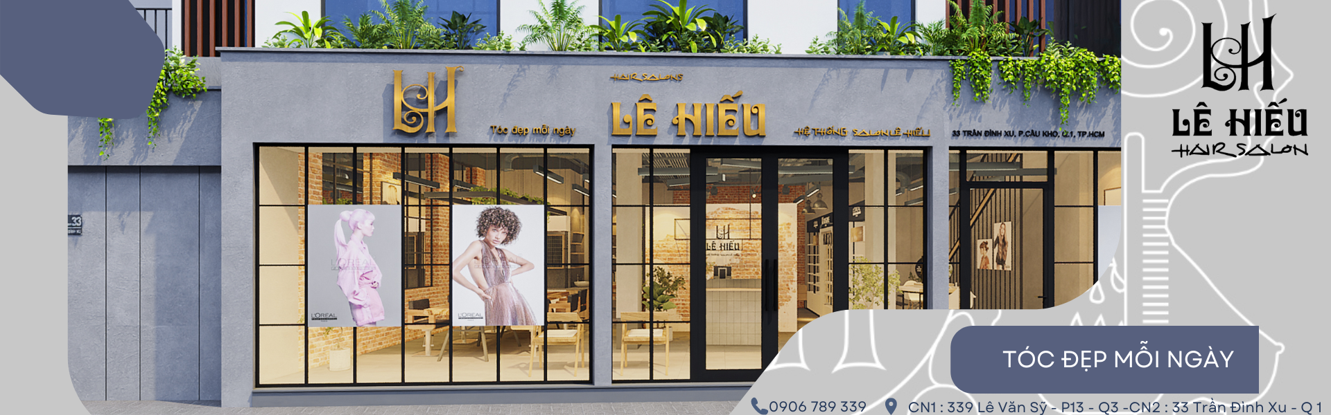 Lê Hiếu là salon tóc nữ đẹp và nổi tiếng nhất tại TPHCM