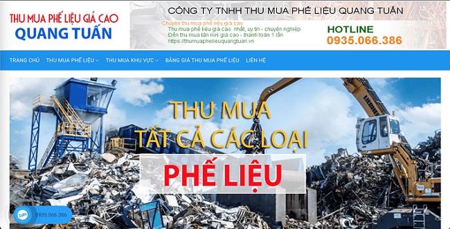 Công ty thu mua phế liệu Gia Quang Tuấn