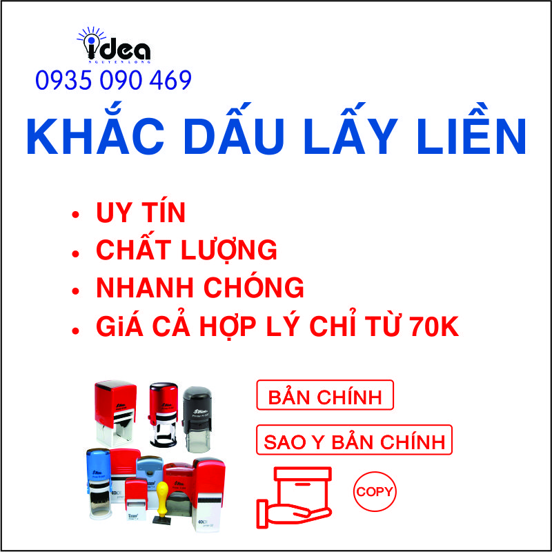 Công ty khắc dấu Nguyễn Long Idea