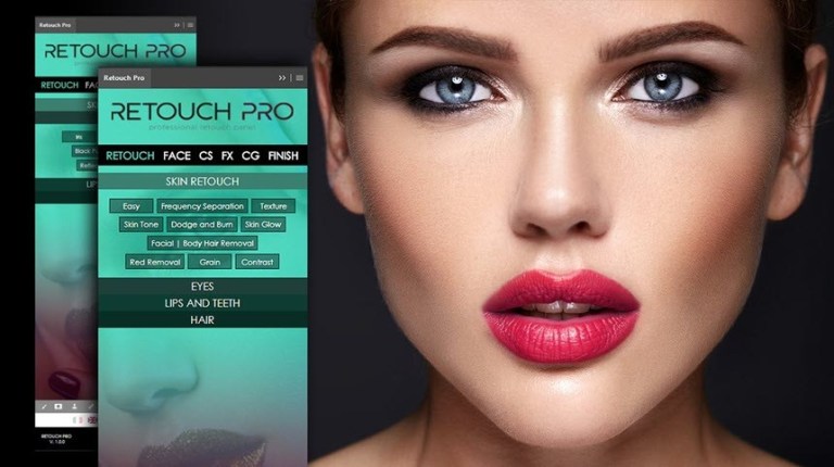 Retouch Pro for Adobe Photoshop 1.0.0 - Plugin chỉnh ảnh chân dung