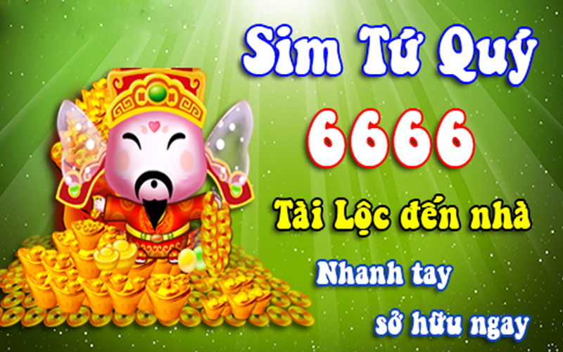 SIM Tứ Quý 6 - sim tứ quý nào đẹp nhất