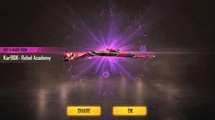 TOP vũ khí mạnh nhất trong game Free Fire