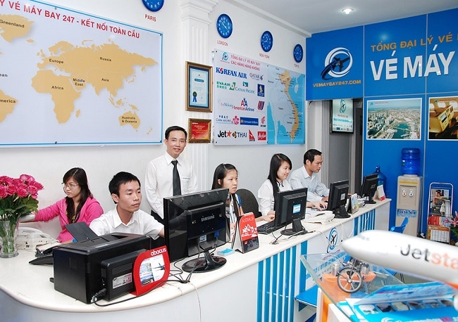 Đại lý vé máy bay 247 là Top 10 đại lý vé máy bay uy tín nhất tại TPHCM