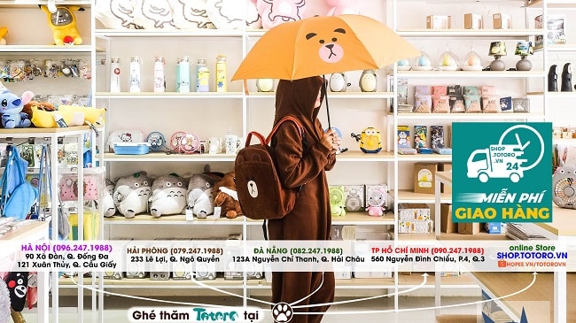 Totoro 1988 shop bán phụ kiện anime manga TPHCM