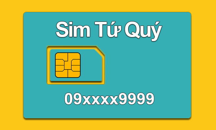 Sim Tứ Quý Số Đẹp Giá Rẻ chỉ từ 【 999K 】sim tứ quý nào đẹp nhất