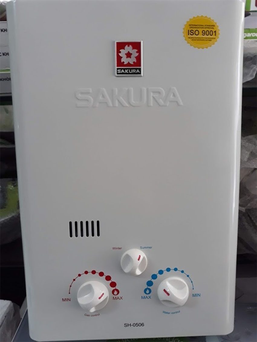 Máy nước nóng gas 5 lít Sakura SH-0506 - Hàng chính hãng