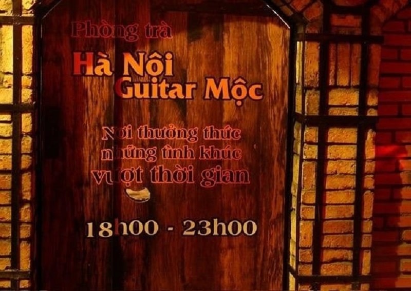Hà Nội Guitar Mộc là phòng trà nổi tiếng ở TPHCM