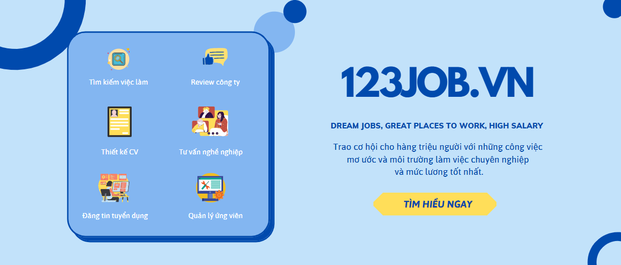123job.vn - Nơi tìm việc làm tốt nhất
